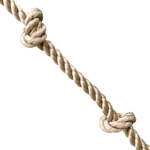 Corde d'escalade avec nuds pour balançoire TRIGANO - Pour enfants de 3 à 12 ans - Longueur 3,15 m