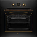 Four multifonction - Catalyse - AMICA - ED17319B RETRO - Noir - 59,5 x 59,5 x 57 cm