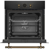 Four multifonction - Catalyse - AMICA - ED17319B RETRO - Noir - 59,5 x 59,5 x 57 cm