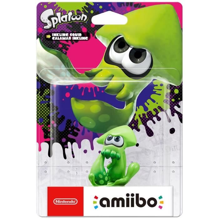 Figurine Amiibo - Calamar Inkling  Collection Splatoon