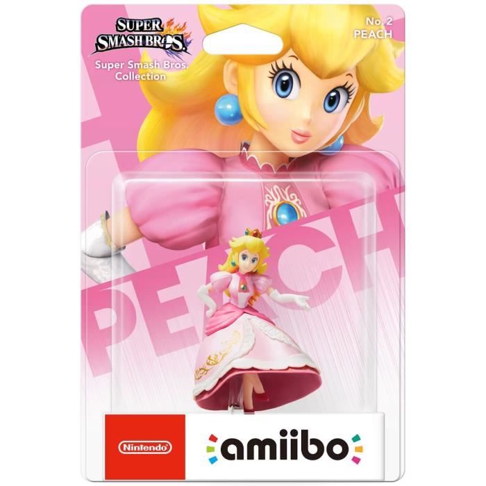 Figurine Amiibo - Peach N°2  Collection Super Smash Bros.