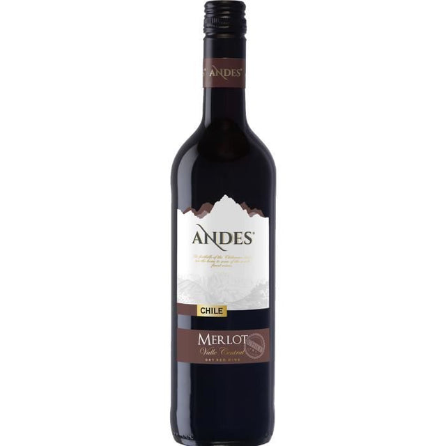 Andes Valle Central 2021 Merlot - Vin rouge du Chili