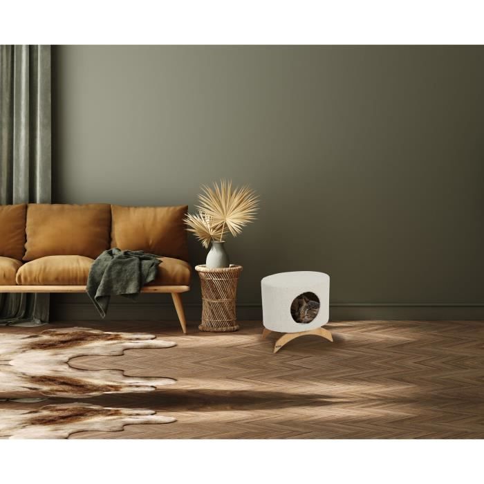 Niche - Zolux - Montana - Pour chat - Confortable et cosy - 42 x p31 x 40 cm