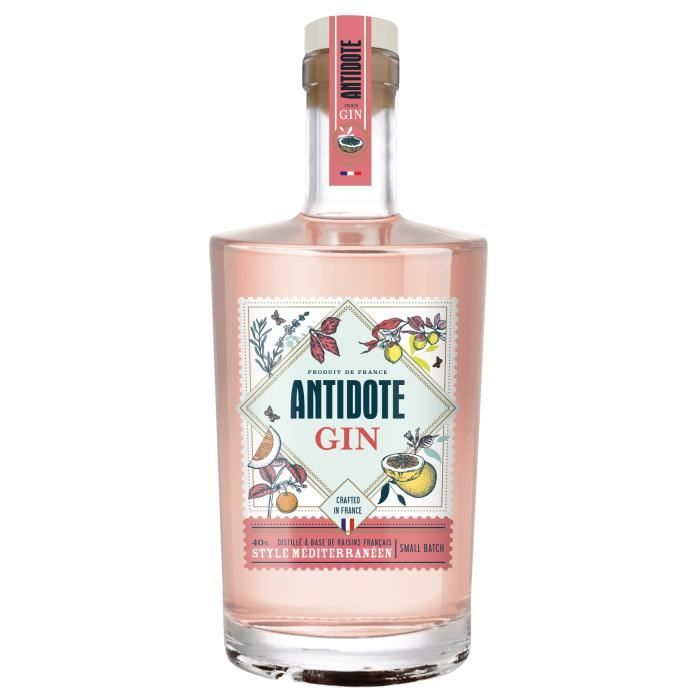 Antidote - Premium - London Dry Gin - Le Méditerranéen - 40,0% Vol. - 70 cl