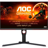 …cran PC - AOC - U27G3X/BK - 27 UHD 4K - Dalle IPS - 160Hz - 1ms - Ajustable en hauteur - 2 HDMI 2 DP - Adaptive Sync - Noir