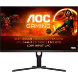 …cran PC - AOC - U32G3X - 32 UHD 4K - Dalle IPS - 144Hz - 1ms - Ajustable en hauteur - 2 HDMI 2 DP - Adaptive Sync - Noir