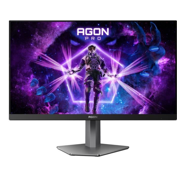 …cran PC - AOC - AG256FS - 24,5 FHD - Dalle IPS - 390Hz - 0,3ms - Ajustable en hauteur - 2 HDMI 1 DP - Adaptive Sync - Noir