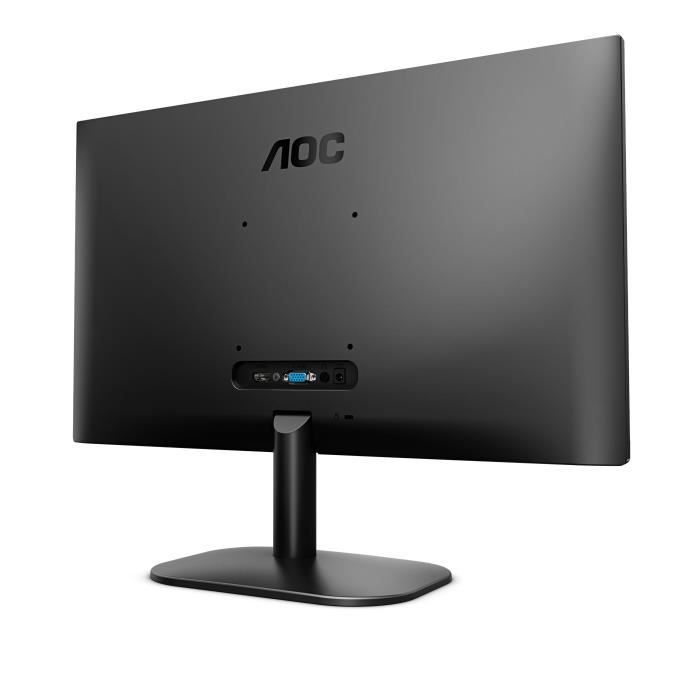 …cran PC - AOC 24B2XH - 23,8 FHD - Dalle IPS - 75Hz - 4ms - HDMI/VGA - LowBlue/Flicker-Free - VESA 100x100 - Noir