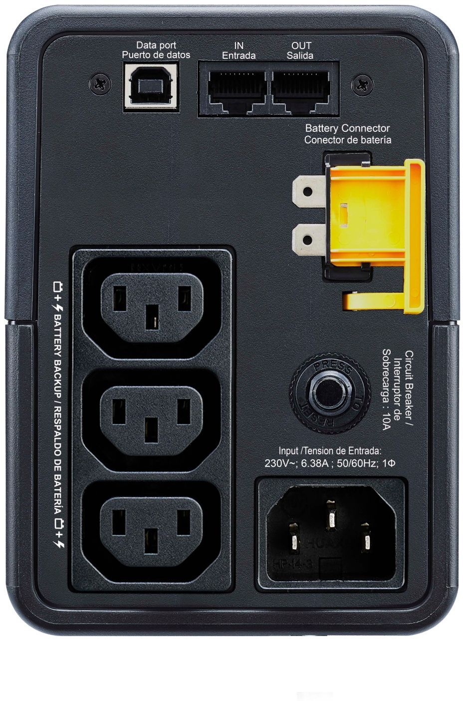 Onduleur - APC - Back-UPS BX Series BX500MI - 300 Watt - 500 VA