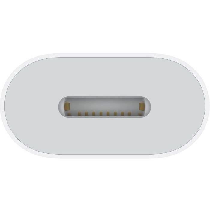 Adaptateur USB-C vers lightning Apple original