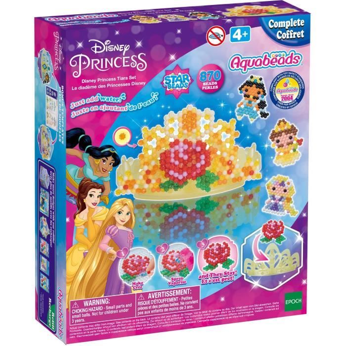 Jeu de perles a repasser - AQUABEADS - Diademe Princesses Disney