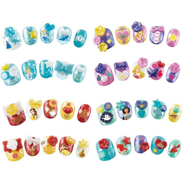 Aquabeads - Nail Studio Princesses Disney - Ongles qui collent avec de l'eau