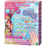 Aquabeads Le coffret de manucure des Princesses Disney, perles qui collent avec de l'eau, 35071, Des 4 ans