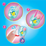 Aquabeads Le coffret de manucure des Princesses Disney, perles qui collent avec de l'eau, 35071, Des 4 ans