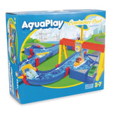 Circuit aquatique Smoby Aquaplay - Port a container avec 5 accessoires