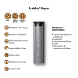 Pâte époxy réparatrice - CYANOLIT - Araldite - Pâte - 50 g - Idéale pour réparations et rebouchages