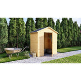 Abri de jardin en bois - Pin brut - 1,86 m˛ - Panneaux de 12 mm