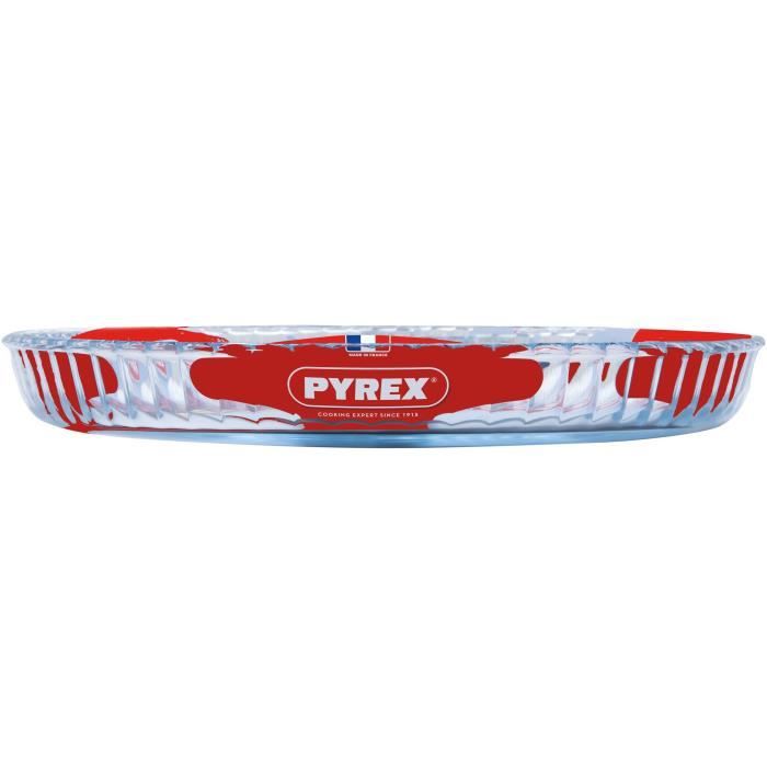 Moule a tarte - PYREX - 1450153 - En verre borosilicate - 31 cm