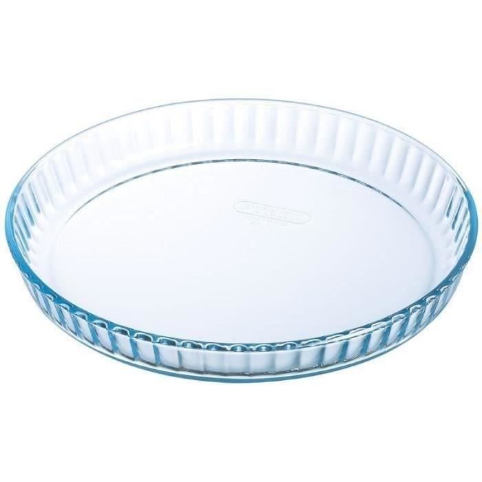 Moule a tarte - PYREX - 1450153 - En verre borosilicate - 31 cm