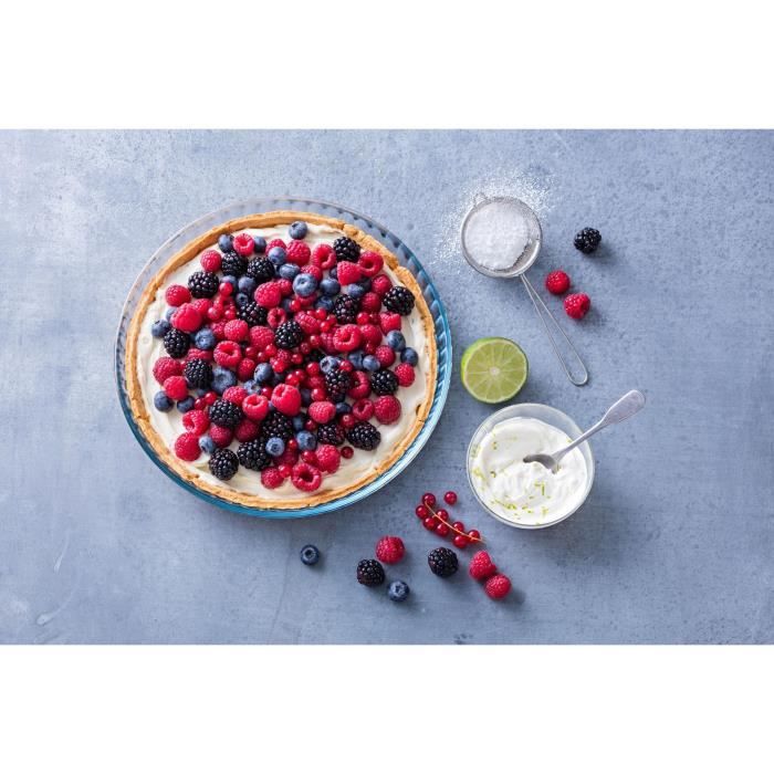 Moule a tarte - PYREX - 1450153 - En verre borosilicate - 31 cm