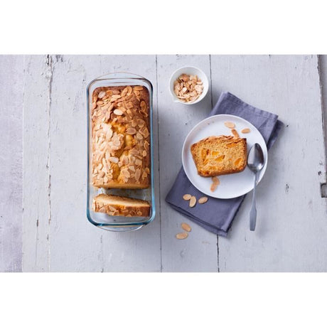 Moule a cake - PYREX - 1450156 - En verre borosilicate - 28 cm