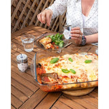 Plat a lasagnes - PYREX - 1450033 - Rectangulaire - En verre borosilicate - 40 x 27 cm