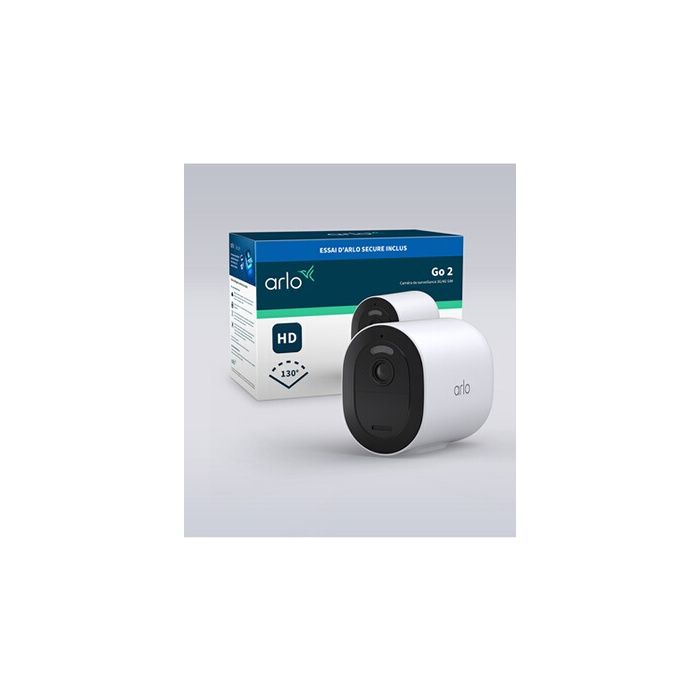 Caméra de surveillance - ARLO - Go 2 - 3G/4G - Vision nocturne - Résistante aux intempéries