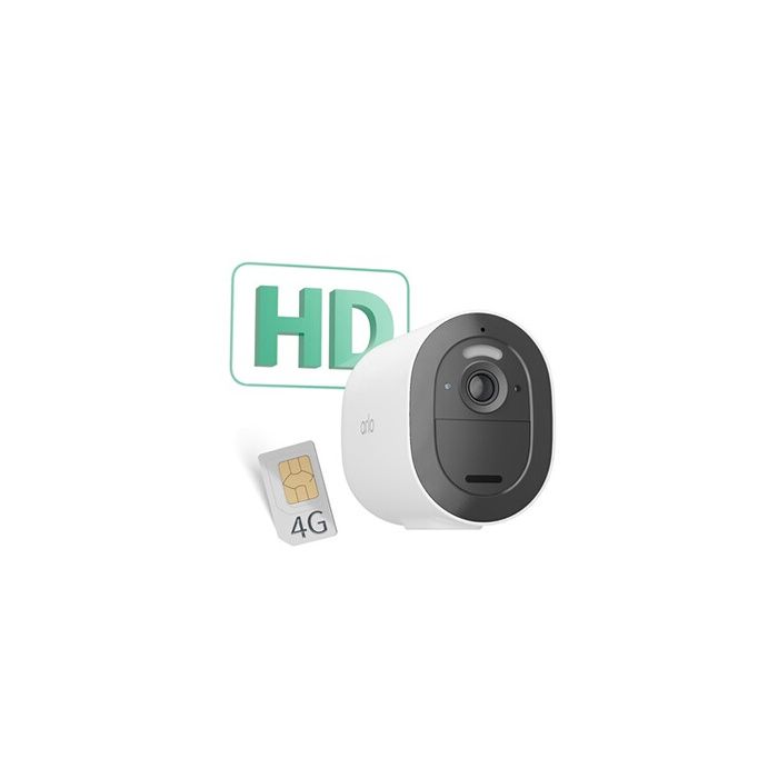 Caméra de surveillance - ARLO - Go 2 - 3G/4G - Vision nocturne - Résistante aux intempéries