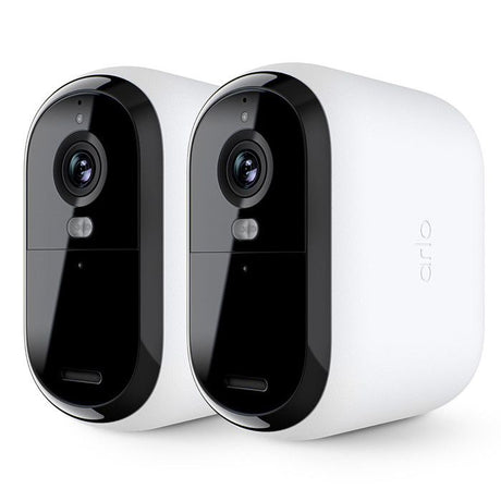 Pack 2 Cameras - ARLO - 2K XL Essential2 - Extérieur - Batterie - Vision nocturne