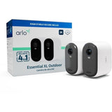 Pack 2 Cameras - ARLO - 2K XL Essential2 - Extérieur - Batterie - Vision nocturne