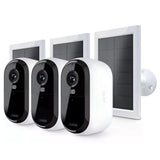 ARLO Caméra de surveillance Pack 3 caméras Essential 2k + 3 Panneaux solaires