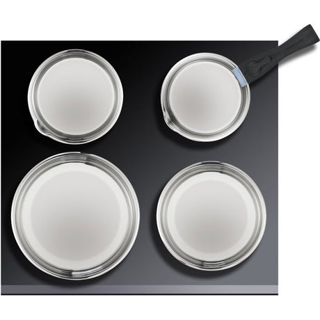 Batterie de cuisine - induction - ARTHUR MARTIN - AM0006 - acier inoxydable 18/10 - 10 pieces - poignée amovible