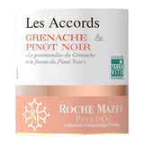 Les Accords de Roche Mazet Grenache & Pinot Noir Pays d'Oc - Vin rosÈ de Languedoc