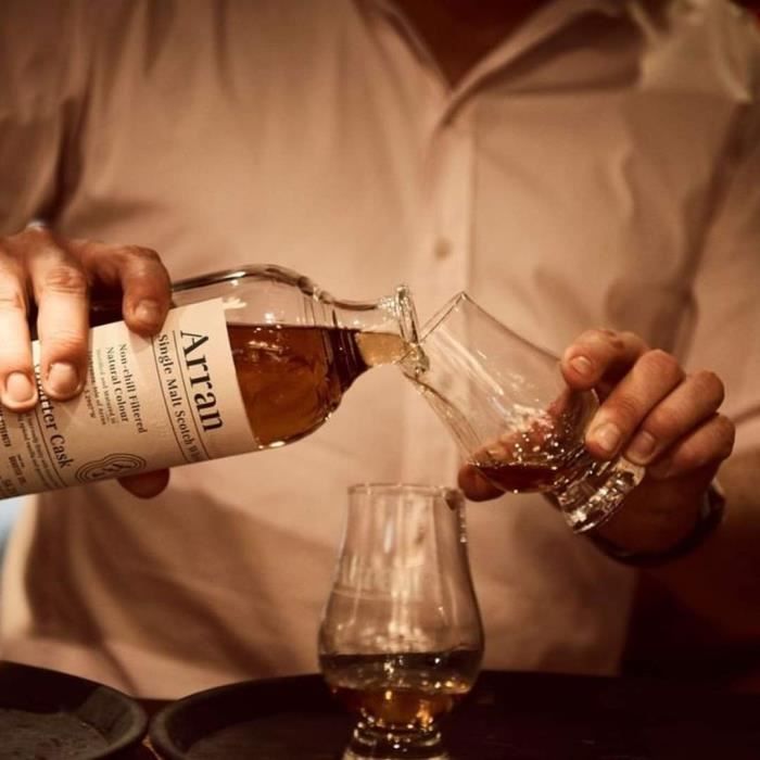 Arran - Quarter Cask -avec etui- The Bothy - Single Malt Scotch Whisky - 56,2% Vol. - 70 cl