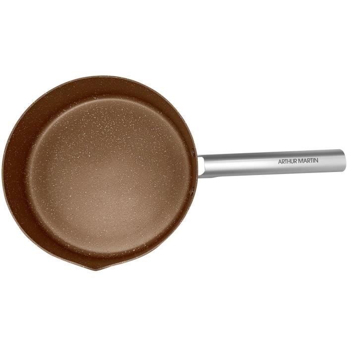 Sauteuse - ARTHUR MARTIN - AM3542 - 28 cm avec couvercle - Aluminium Forgé - Tous feux dont induction + four