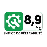 ARTHUR MARTIN AM0202AC - Aspirateur balai sans fil - 150 W - 40 min - Inclus 2 batteries amovibles - 0,7 L - Bleu