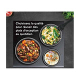 Batterie de cuisine - Tous feux dont induction - Arthur Martin - AM521S - Aluminium - Anti-adhérent - 3 pieces - Poignée amovible