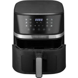 Friteuse sans huile ñ ARTHUR MARTIN - Airfryer 6,6 L- 1600 W - Ecran tactile - 7 prÈ-rÈglages - Noir