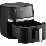 Friteuse sans huile ñ ARTHUR MARTIN - Airfryer 6,6 L- 1600 W - Ecran tactile - 7 prÈ-rÈglages - Noir