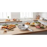 Poele grand chef - ARTHUR MARTIN - AM5336 - Ř20 cm - Inox 18/10 - Tous feux dont induction