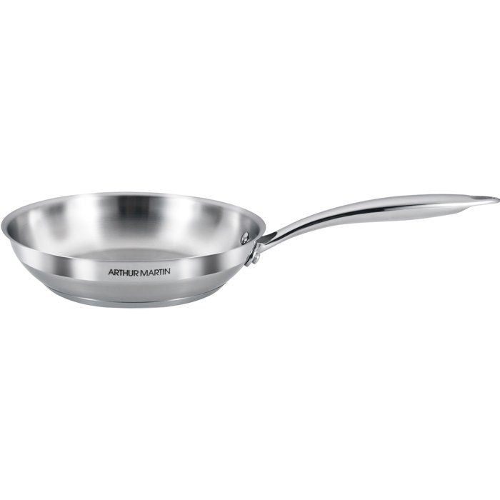 Poele grand chef - ARTHUR MARTIN - AM5336 - Ř20 cm - Inox 18/10 - Tous feux dont induction