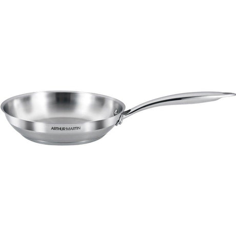 Poele grand chef - ARTHUR MARTIN - AM5336 - Ř20 cm - Inox 18/10 - Tous feux dont induction