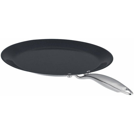 Crepiere grand chef - ARTHUR MARTIN - AM7248 - Ř28 cm - Inox 18/10 - Revetement céramique - Tous feux dont induction