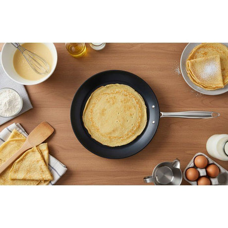 Crepiere grand chef - ARTHUR MARTIN - AM7248 - Ř28 cm - Inox 18/10 - Revetement céramique - Tous feux dont induction