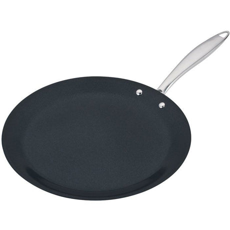 Crepiere grand chef - ARTHUR MARTIN - AM7248 - Ř28 cm - Inox 18/10 - Revetement céramique - Tous feux dont induction