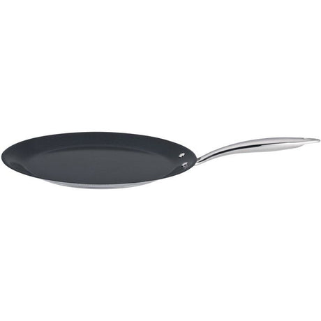 Crepiere grand chef - ARTHUR MARTIN - AM7248 - Ř28 cm - Inox 18/10 - Revetement céramique - Tous feux dont induction