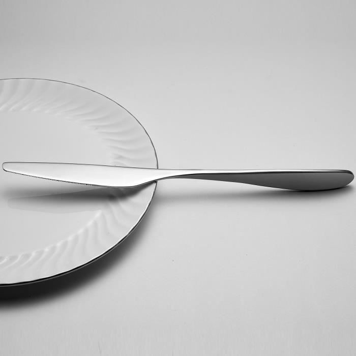 MÈnageres - ARTHUR MARTIN - AM0211 - 24 pieces - Acier inoxydable - Finition miroir poli