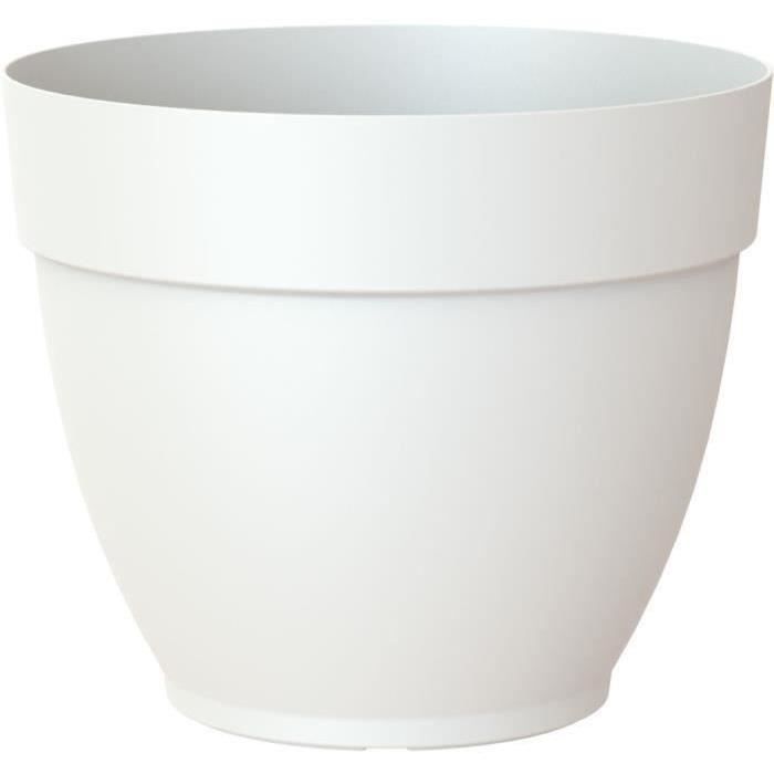ARTEVASI pot de fleurs CAPRI CAMPANA - Résistant au gel - Blanc - 35 x 35 x H 29,4 cm