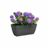 Jardiniere CAPRI CAMPANA XL - Plastique - 80 cm - Anthracite - ARTEVASI