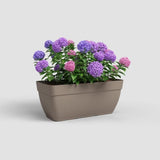 Jardiniere CAPRI CAMPANA XL - Plastique - 80 cm - Taupe - ARTEVASI